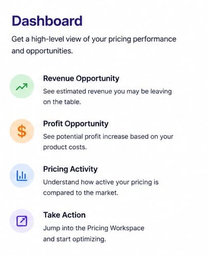 Holocene Pricing Dashboard